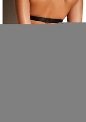 Oh LA LA Cheri Submissive Teddy - Black - Large/XLarge