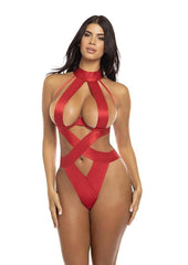 Oh LA LA Lydie Teddy - Red - Medium/Small