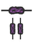 Ouch! Kits Introductory Bondage Kit #7 - Purple - 2 Piece Kit