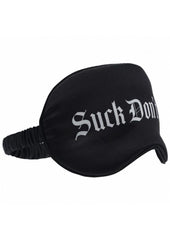 Ouch! Suck Don't Bite Printed Satin Mask