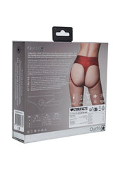 Ouch! Vibrating Strap-On Thong Rechargeable