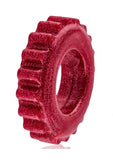 Oxball Plushy Single Cock Ring - Cherry Lips