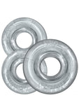 Oxballs Rimrings Multi Size Cockrings - Clear - 3 Pack