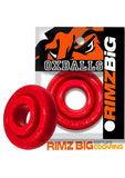 Oxballs Rimz Big Single Cock Ring - Red