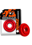 Oxballs Rimz Single Cock Ring - Red