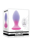 Paradise Rechargeable Silicone Plug - Pink/Purple