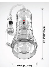 Pdx Elite Viewtube Vac XXL Pump See-Thru EZ-Grip Pump Stroker - General Orifice