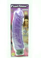Pearl Shine Dildo - Lavender/Purple - 9in