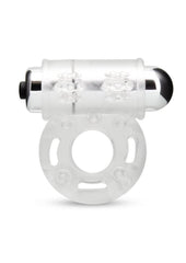 Performance C-Vibes Multi-Speed Vibrating Cock Ring - Clear/Silver