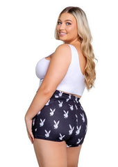 Playboy Slumber Bunny Set (2 Piece) - 1xlarge - Black/White - XLarge/XXLarge