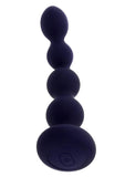 Pleasure Orbit Rechargeable Silicone Anal Beads with Remote Control