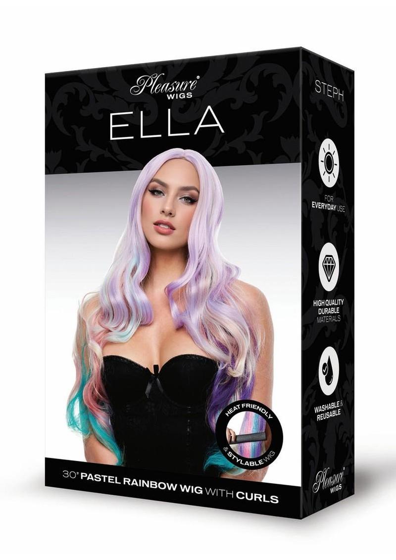 Pleasure Wigs Collection Ella Wig - Multicolor/Pastel Rainbow