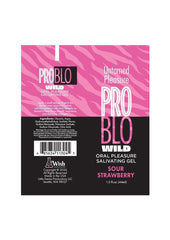 Problo Wild Oral Pleasure Salivating Gel 1.5oz - Sour - Strawberry