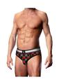 Prowler Tartan 1 Brief Lg Blk/Red Fu23