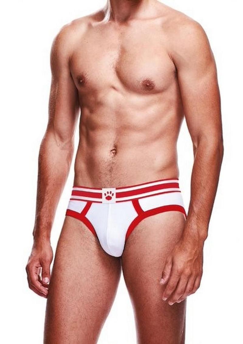 Prowler White/Red Brief - Red/White - XXLarge