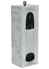 Pumped Cyberpulse 13 Function Automatic Rechargeable Penis Pump - Black