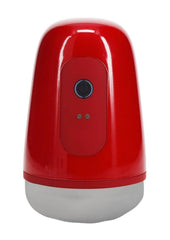 Pumped Vibrobator 10 Function Rechargeable Masturbator - Metallic - Red