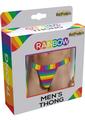 Rainbow Men's Thong - Multicolor - One Size
