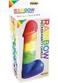 Rainbow Pecker Party Candle