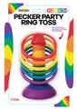 Rainbow Pecker Party Ring Toss