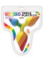 Rainbow Triple Play Plug - Multicolor