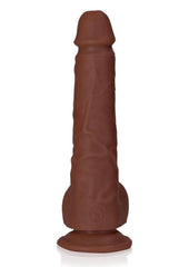 Realrock Realistic Skin Straight Realistic Dildo with Balls and Suction Cup