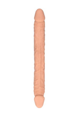 Realrock Skin Realistic Double Dildo - Vanilla - 14in