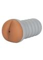 Ribbed Gripper Tight Ass Dual Dense Textured Masturbator Stroker