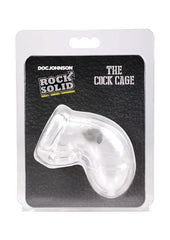 Rock Solid The Cock Cage - Clear
