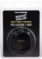 Rock Solid The Leather 3 Snap Adjustable Cock Ring