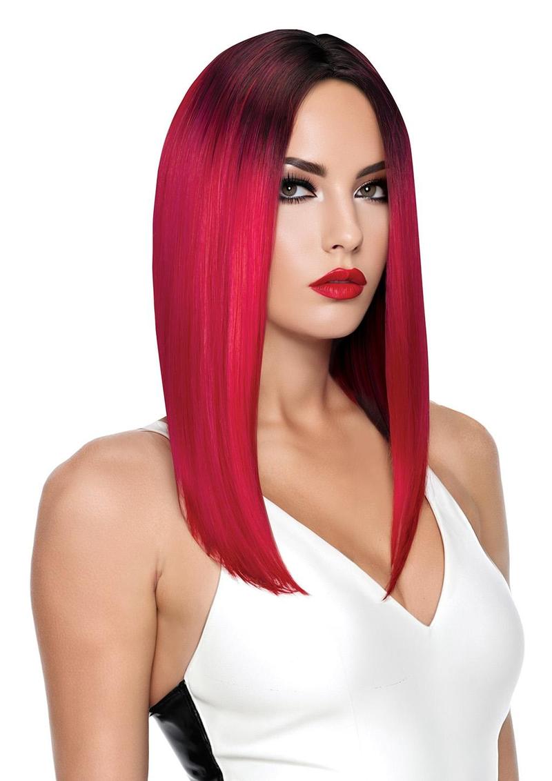 Rose Premium Stylable Wig - Pink