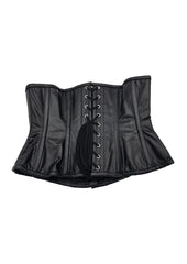 Rouge Leather Corset - Black - Medium/Small