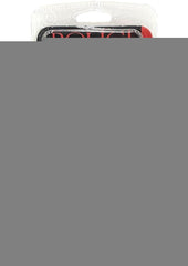 Rouge Leather Studded Nipple Covers - Black