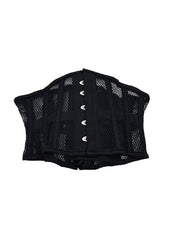 Rouge Mesh Corset - Black - Medium/Small