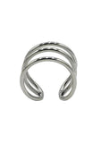 Rouge Stainless Steel Triple Wire Glans Ring