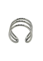 Rouge Stainless Steel Triple Wire Glans Ring