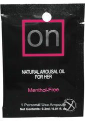 Sensuva On Natural Arousal Oil For Her - .3ml - 24 Per Refill