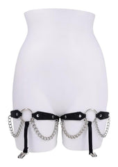 Sex and Mischief Chain Lace Garters