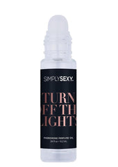 Simply Sexy Pheromone Perfume Oil Roll-On - Turn Off The Lights