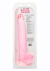 Size Queen Dildo with Balls