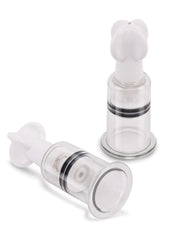 Size Up Twisty Nipple Suckers - Black/Clear - XLarge