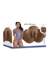 Squirt For Me Chanell Heart Movie and Realistic Squirting Stroker - Pussy/Ass - Caramel