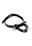 Strict Frog Tie Kneeling Bondage Restraint System - Black