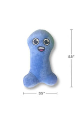 Suck A Bag Of Dicks Pillow with 5 Dicks