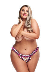 Teacher's Pet Schoolgirl Panty - Pink - Queen