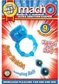 The Best Of Macho Ultra Erection Keeper Vibrating Cock Ring with Dangling Balls