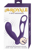 The Royal P-Spot Massager Rechargeable Silicone Prostate Stimulator - Purple