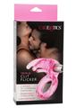 Triple Clit Flicker Cock Ring