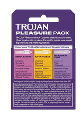 Trojan Pleasure Pack Condoms (3ct