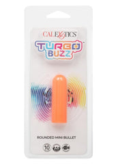 Turbo Buzz Rechargeable Rounded Mini Bullet - Orange